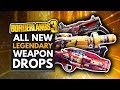 BORDERLANDS 3 | All New Legendary Weapon Drops - Moxxi's Heist DLC