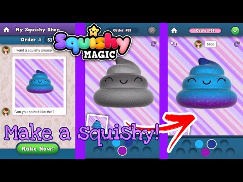 Squishy Magic:3D Art Coloring & DIY Toys Maker review test gameplay - YouTube