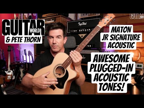 MATON JR SIGNATURE ACOUSTIC Guitar World/Pete Thorn Review