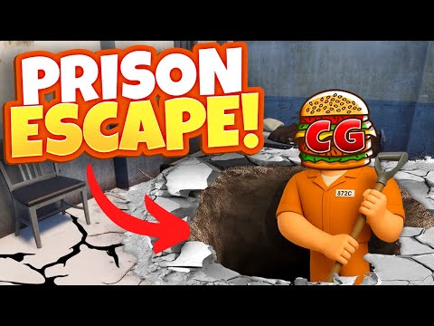 Digging the BIGGEST Hole to Escape Prison! (Prison Escape Simulator) - YouTube