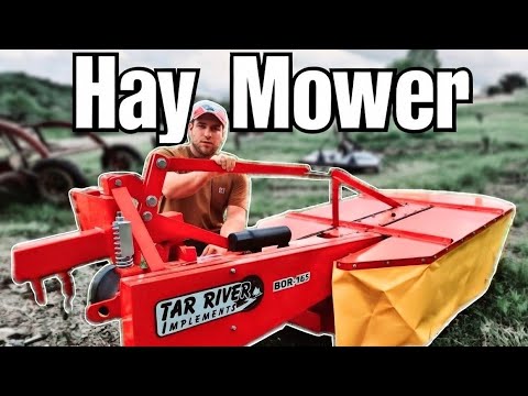 AFFORDABLE Drum Mower | TAR RIVER BDR 165 DRUM MOWER Review and Demonstration