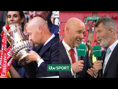 "This season was a mess!" - Ten Hag reacts after guiding Man Utd to FA Cup triumph - ITV Sport