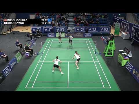 Match point - Busch / Schulz vs Chang / Yang - WD, Final - Irish Open 2022