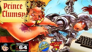 PRINCE CLUMSY – Commodore 64 (1990) | Codemasters’ Humorous Platformer Adventure