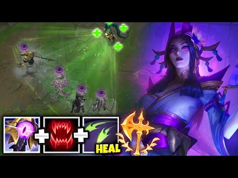 BECOME AN UNKILLABLE KITE MACHINE WITH SUPER HEALING CASSIOPEIA! - League of Legends