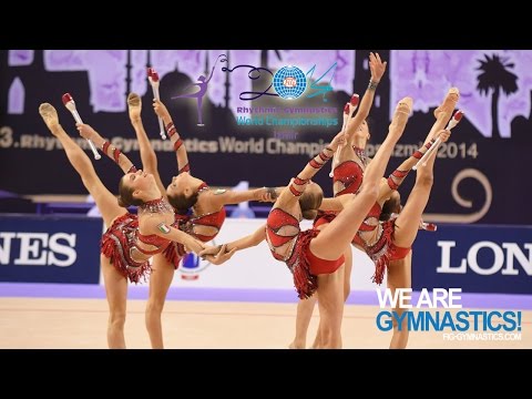 FULL REPLAY - 2014 Rhythmic Worlds, Izmir (TUR) - Group All-around Part 2 - We are Gymnastics!