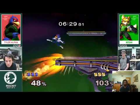 Fiction Melee Lesson ft. TylerA #2 - Falco vs Fox