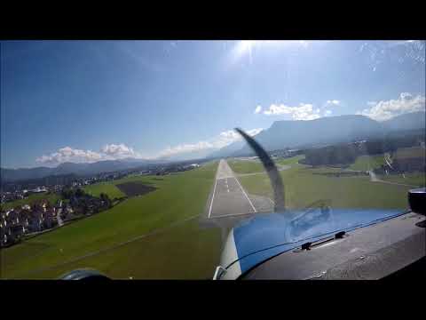 C172 Approach Salzburg LOWS
