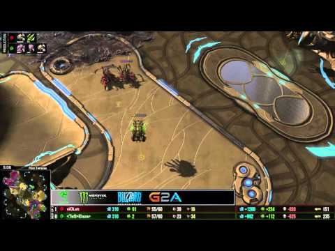 viOLet vs. Elazer G2 - ZvZ - DreamHack Open