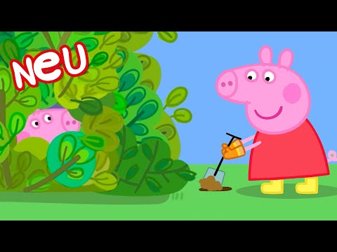 Peppa-Wutz-Geschichten | Das Gartenversteck | Videos für Kinder