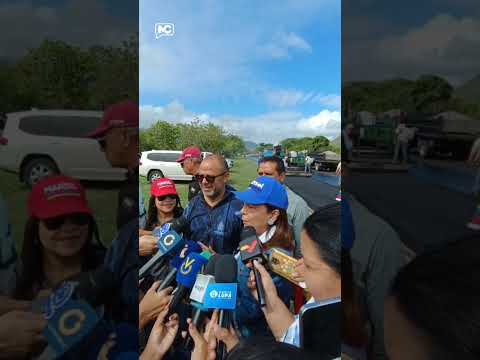 Inicia plan Vial en Nueva Esparta: Gobernadora arranca repavimentación de la Av. Luisa Cáceres.