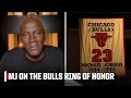 Michael Jordan reacts to making the Bulls' Ring of Honor | NBA on ESPN