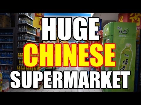 AU PAIR EXPLORES HUGE CHINESE SUPERMARKET [China Au Pair Vlog #21]