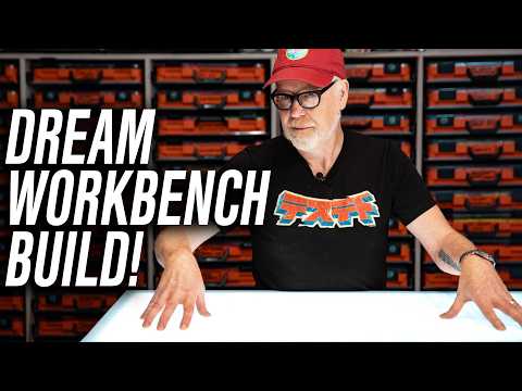 Adam Savage Builds a Workbench With a Secret Power!