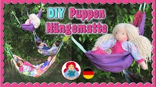 DIY | Puppen Hängematte + FREEBOOK!! • Sami Doll Tutorials