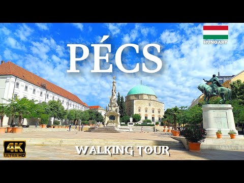 Exploring PÉCS, Hungary🇭🇺: A Stunning 4K Walking Tour!