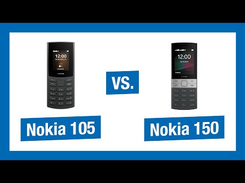 Nokia 105 vs Nokia 150 - Neuauflagen der beliebten Mobiltelefone