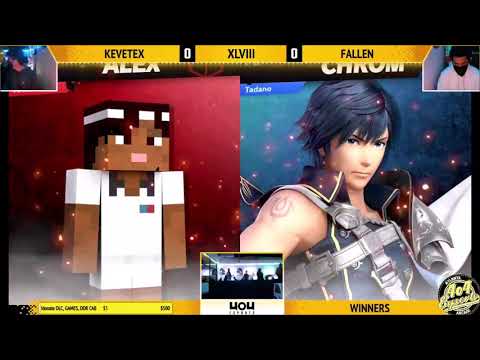 SSBU - 4o4 Ultimate Weekly XLVIII - VA| Fallen (Steve) vs Kevetex (Chrom) - Winners Round 2