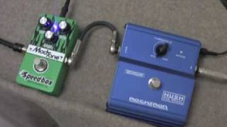 Video thumbnail for 試奏動画 ModTone MT-DS Speedbox & ROCKTRON HUSH THE PEDAL by chuyaonline