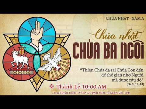 TT - Ao vivo: Chúa Nhật Lễ Chúa Ba Ngôi / Solenidade da Santíssima Trindade: 10h00 - 04.06.2023