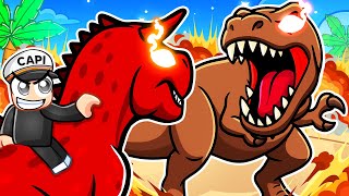 T-REX vs CARNO in FALLEN ASHES