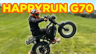 Is the HappyRun G70 Dual Battery Setup Worth It: First Impressions and Test Ride!