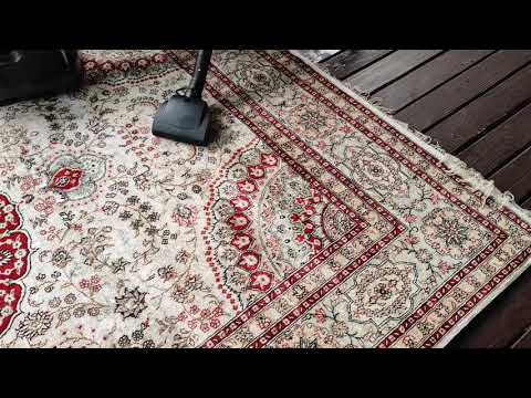 teil 1/7 - perserteppich aus seide reinigen mit prowin wini & sprüh-extraktionskit
