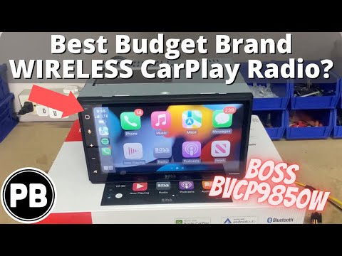 Best Budget Brand WIRELESS CARPLAY / ANDROID Radio? | Boss BVCP9850W