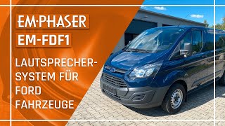 Ford Transit & Tourneo Custom - Plug´n´Play Lautsprecher von Emphaser - Durchdac