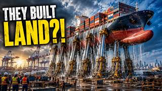 How Singapore Is Building the World’s Largest Automated Port From the Sea