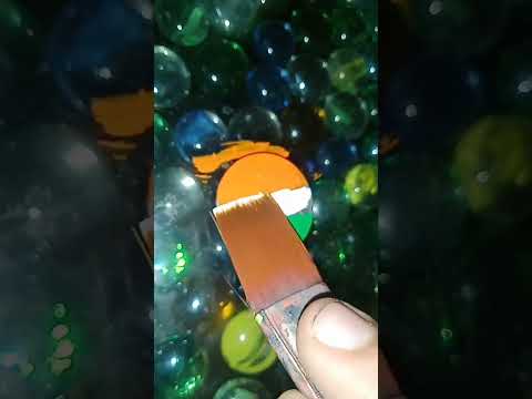 INDIAN FLAG ON A COIN😱😍🇮🇳#ELITE#ARTIST#YATHARTH