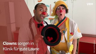 Wie die Clown Doktoren mit Humor beim Gesundwerden helfen