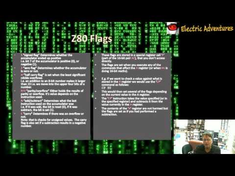Lets Make A Retro Game - Episode 6 - Z80 Loops, Conditions and Bits
