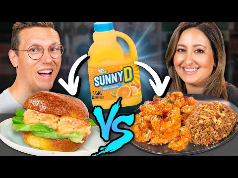 Who Can Make The Better Sunny D Dish?