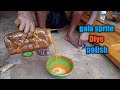 How To Gala Sperit Diye Wood Polish