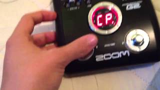 Video thumbnail for Zoom G2 Guitar Multi-Effects Pedal Tutorial + Features by JeffRocksBad