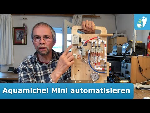So wird die Osmoseanlage Aquamichel Mini komfortabel