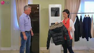 YouTube Video Qi4LewPsLAo for Product LG Styler Steam Clothing Care System by Company LG Electronics in Industry Laundry