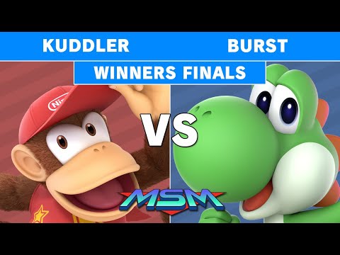 MSM Online 4 - Kuddler (Diddy Kong) Vs SxD | Burst (Yoshi) Winners Finals - Smash Ultimate