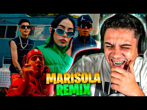 (REACCIÓN) MARISOLA REMIX (Video Oficial) - CRIS MJ x STANDLY x NICKI NICOLE x DUKI