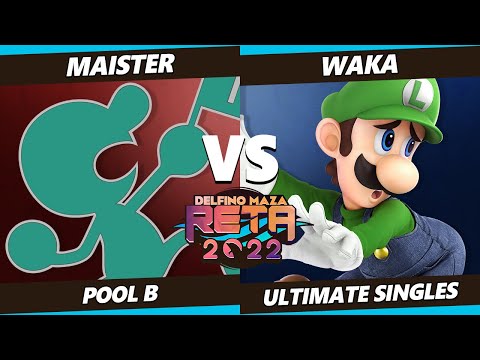 RETA 2022 - Maister (Game & Watch) Vs. WaKa (Luigi) SSBU Ultimate Tournament