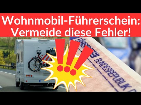 Wohnmobil Führerschein: diese Regeln solltest Du kennen (Alle Klassen im Überblick)!
