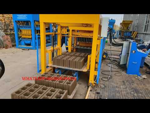 QT4-18/QTJ4-18 Auto Concrete Hollow Block Making machine For 4 5 6 inch CHB With Hydraulic Pressure