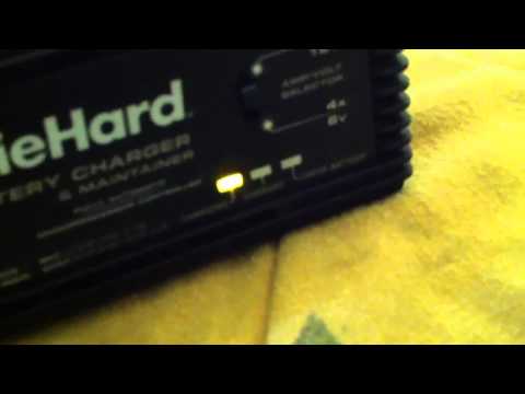Diehard battery charger and maintainers problem
