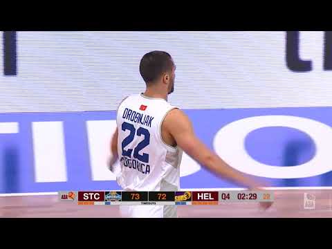 Igor Drobnjak scores 12 points in the final 4 minutes (Studentski centar - Helios Suns, 23.3.2021)
