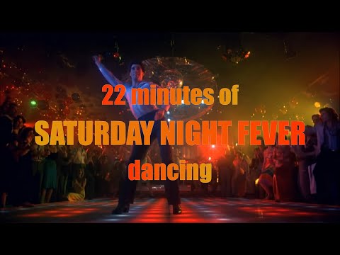 22 minutes of SATURDAY NIGHT FEVER dancing