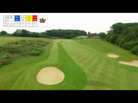 The 18th hole at Caversham Heath