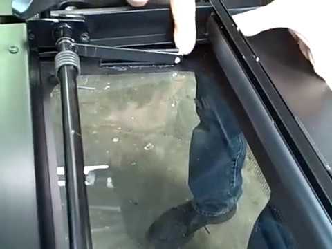Repairing the CR Laurence tip-out window mechanism