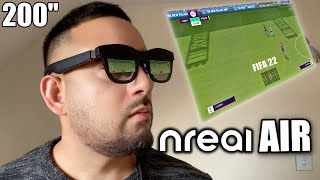 The Future is HERE! - INCREDIBLE 200" inch OLED AR Glasses - NREAL AIR