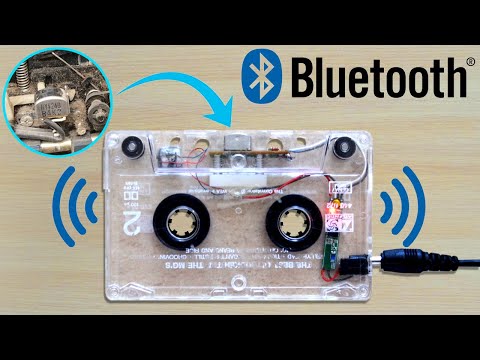 How to make a Bluetooth cassette adapter - DIY